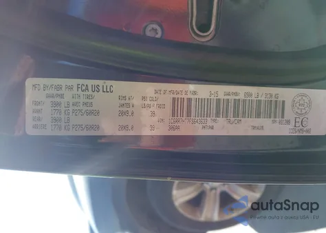 2015 Ram 1500 Sport from USA, damaged, VIN 1C6RR7HT7FS643633